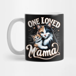 One loved mama - cats Mug